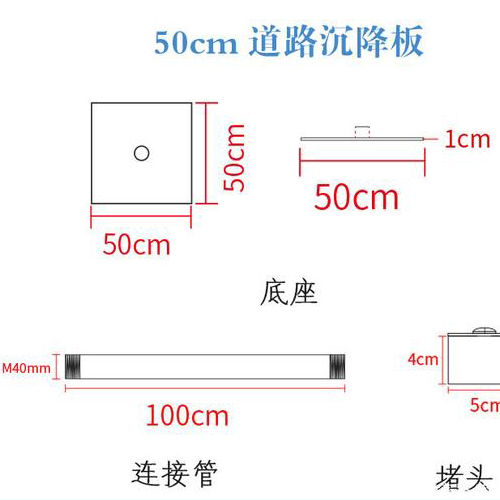 吉林市沉降板规格型号如何选择？